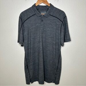 Smartwool Merino Sport 150 Polo Shirt grey large